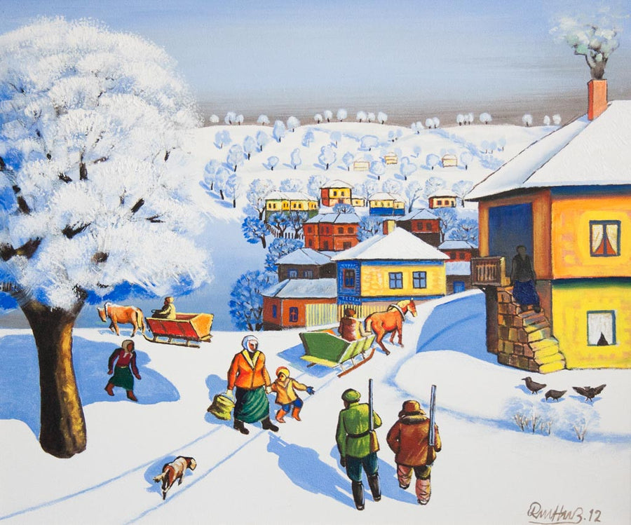 Селска слънчева зима, Ради Неделчев