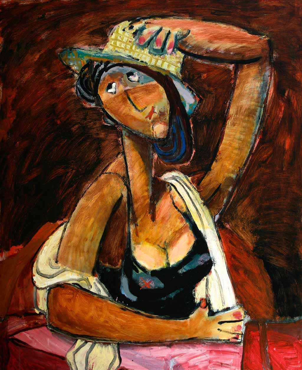 Момиче с шапка