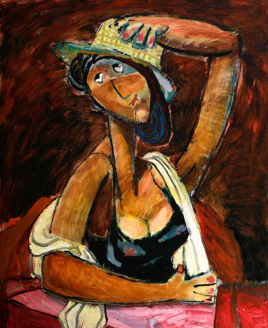 Момиче с шапка, Росен Марковски