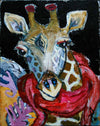 Портрет на жираф с шал, Росен Марковски