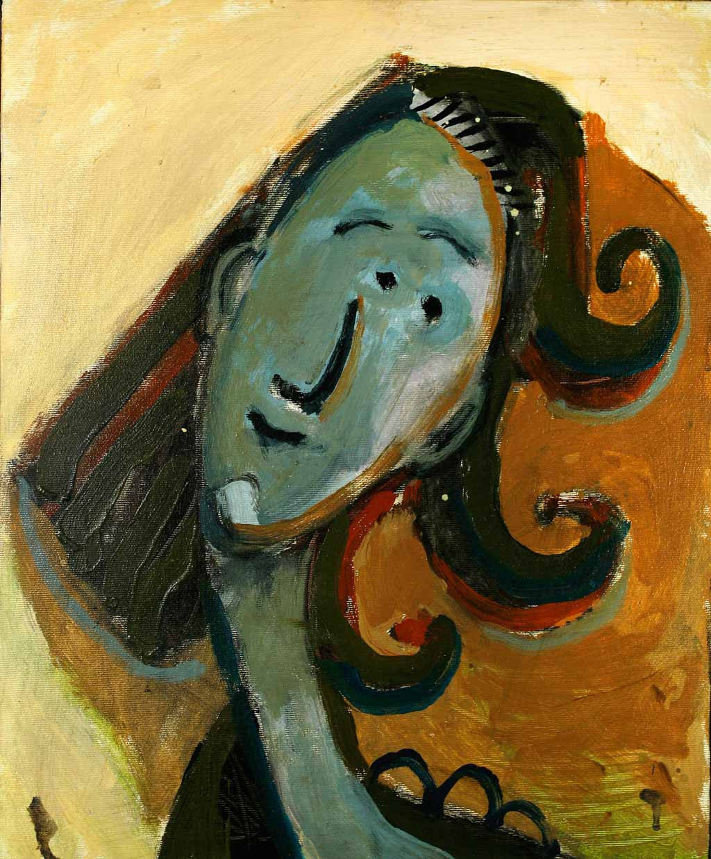 Портрет синьо остава