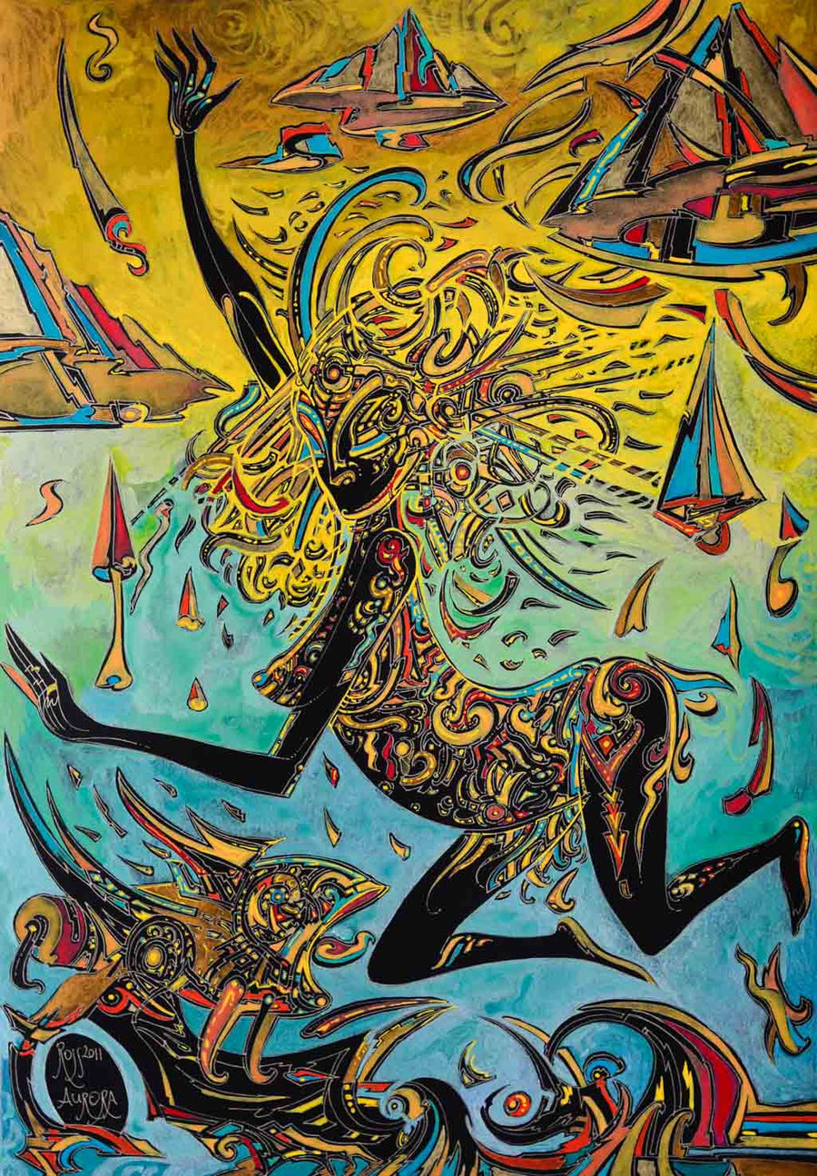 Полярно сияние I, Росен Русев