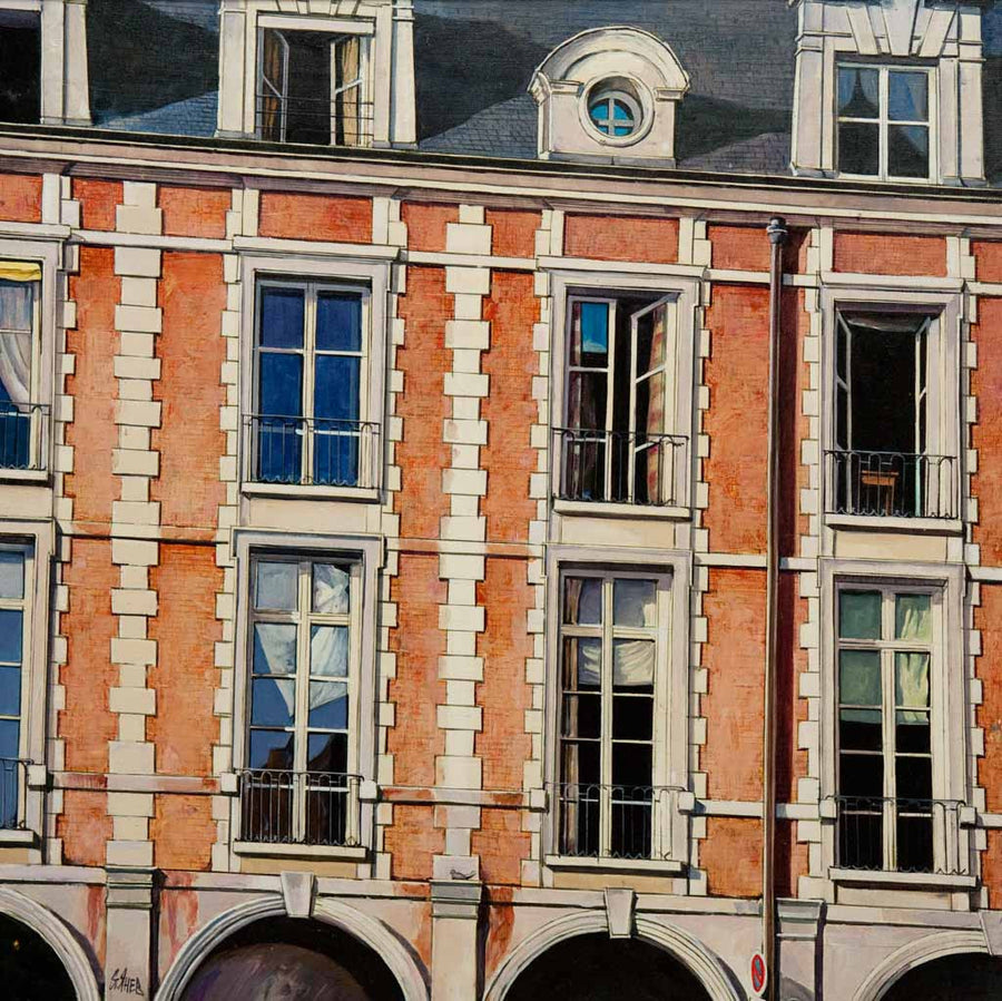 Place des Vosges, Стефан Янев