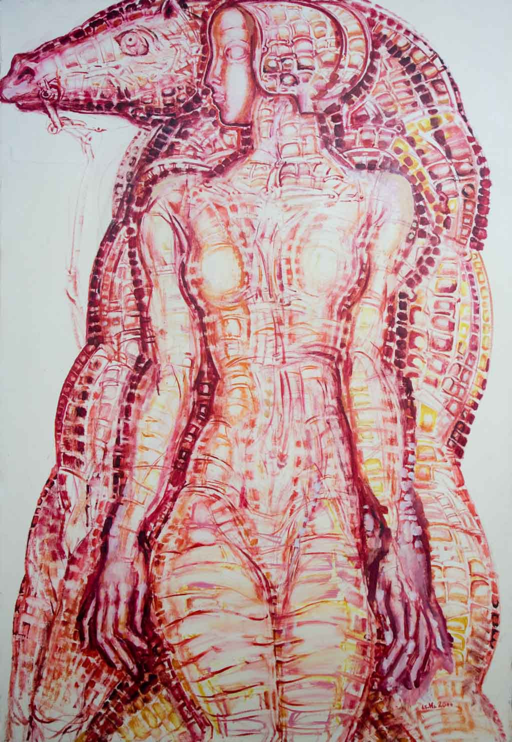 Жена с конче