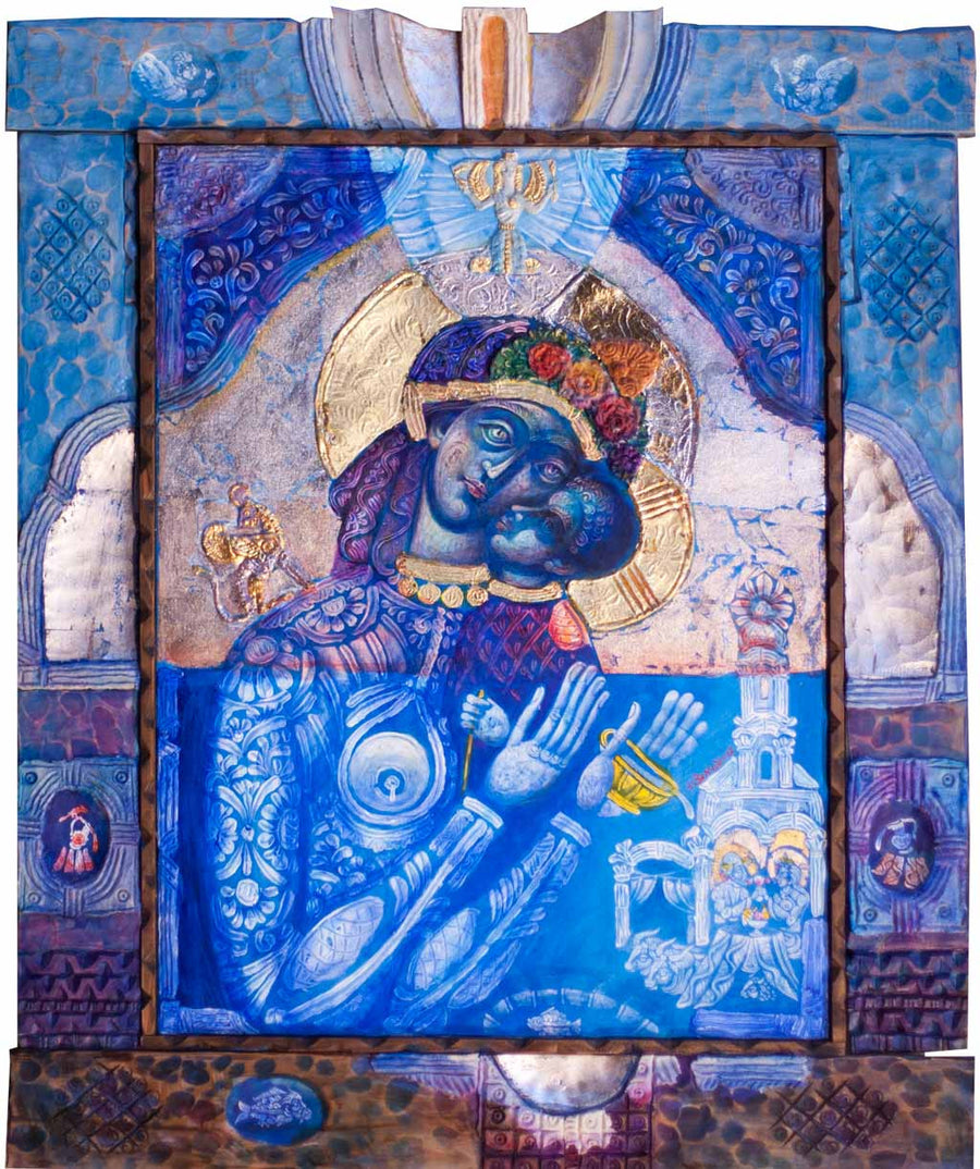 Мадона в синьо, Вълчан Петров