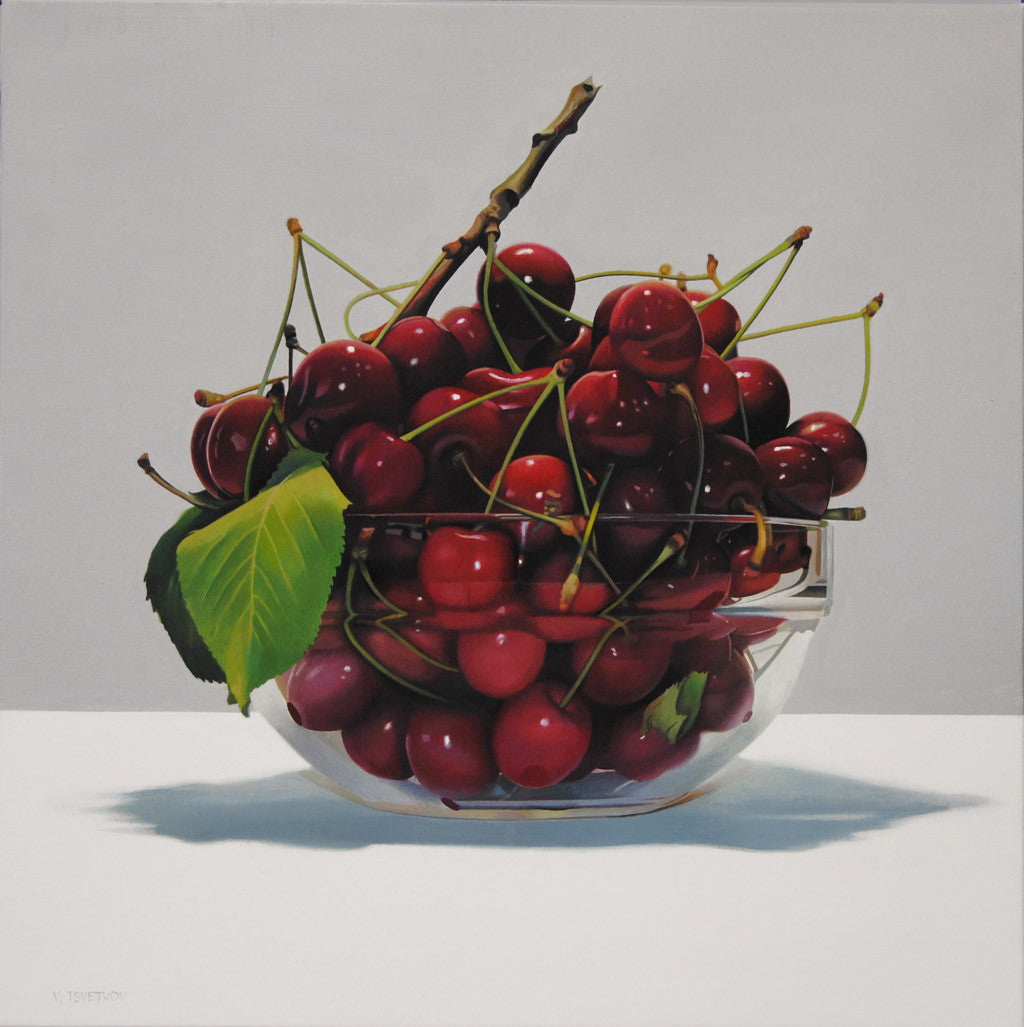 Натюрморт с череши