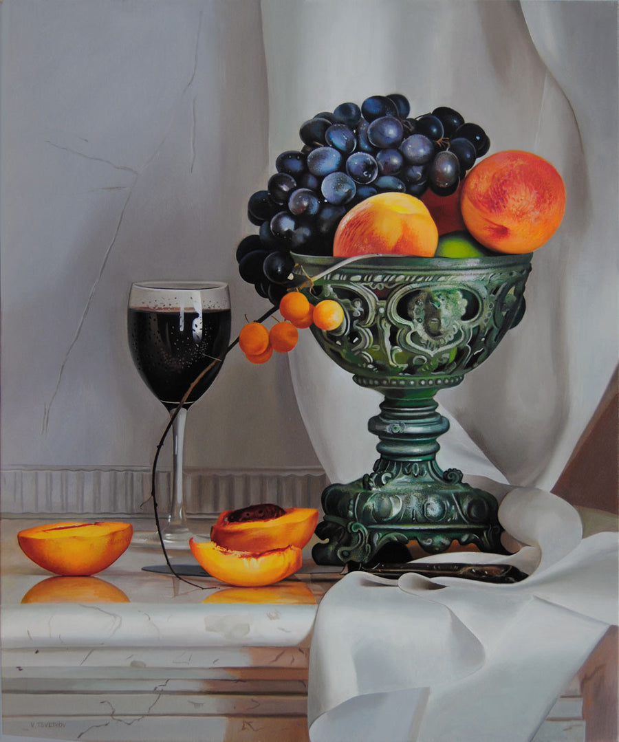 Натюрморт с плодове, Валери Цветков