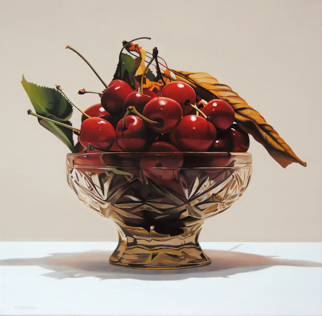 Still Life with Cherries, Валери Цветков