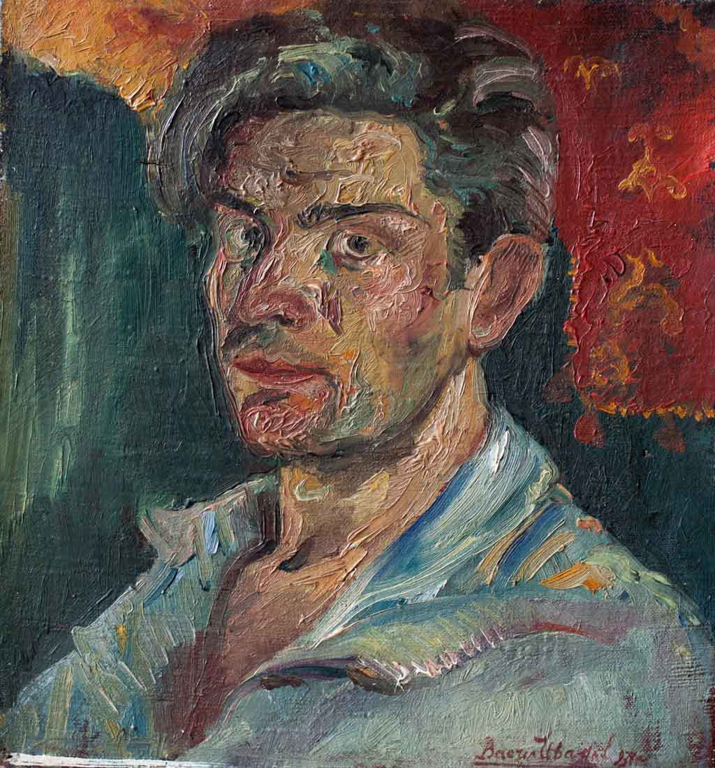 Автопортрет, Васил Иванов