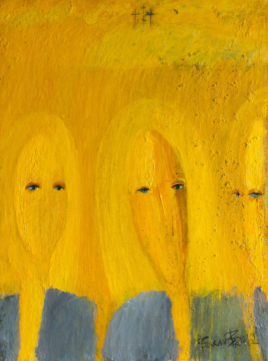 Старозаветна Троица с Голгота, Васил Василев