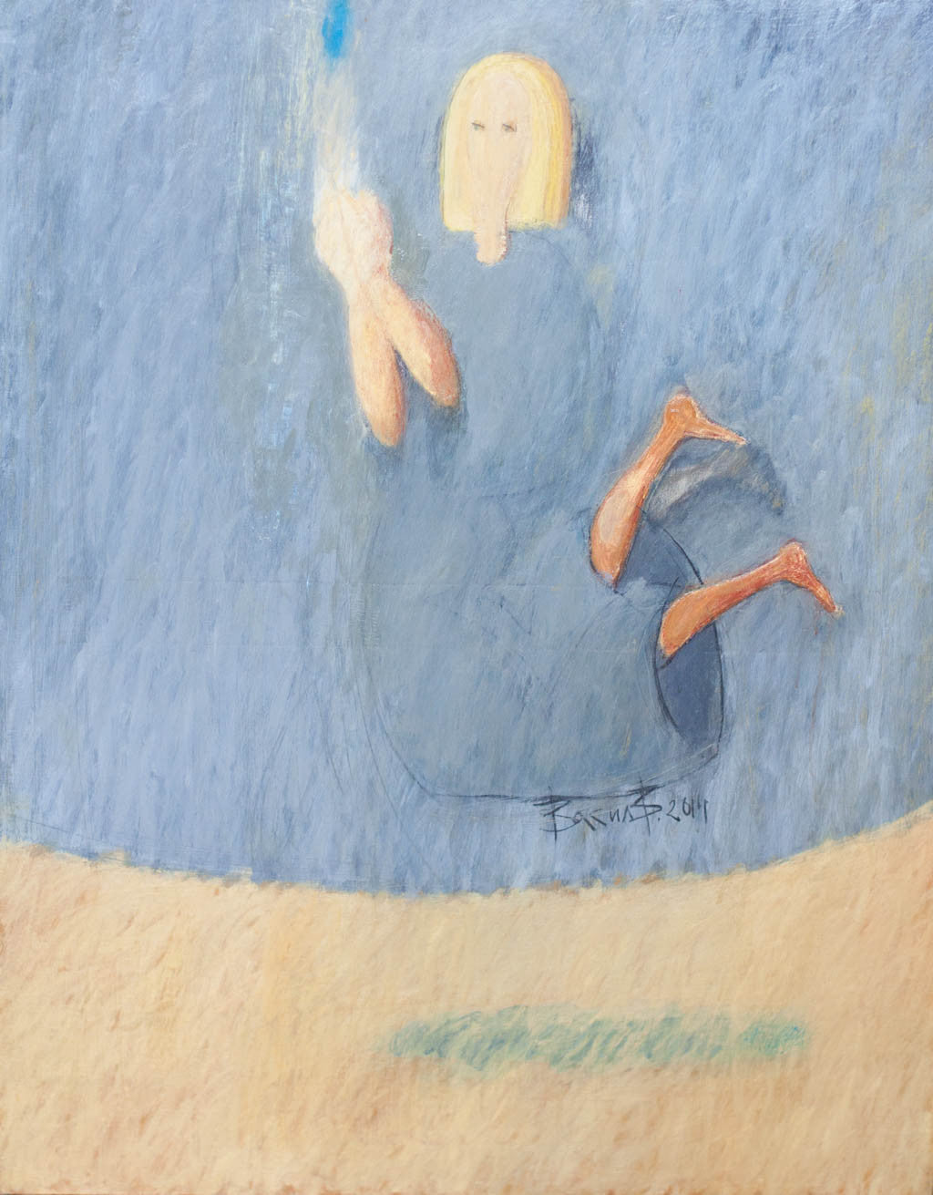 Левитация към синя светлина, Васил Василев