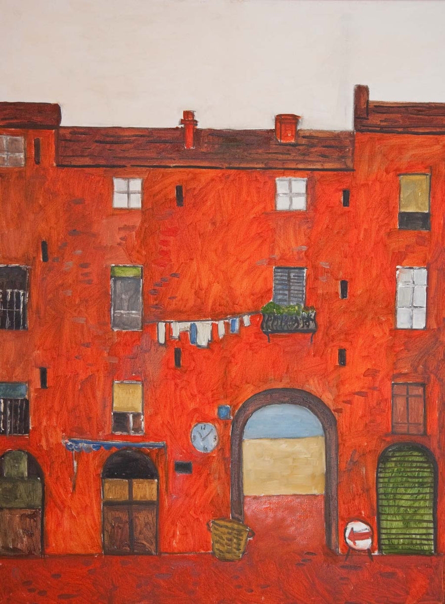 Червена задна фасада, Василка Монева