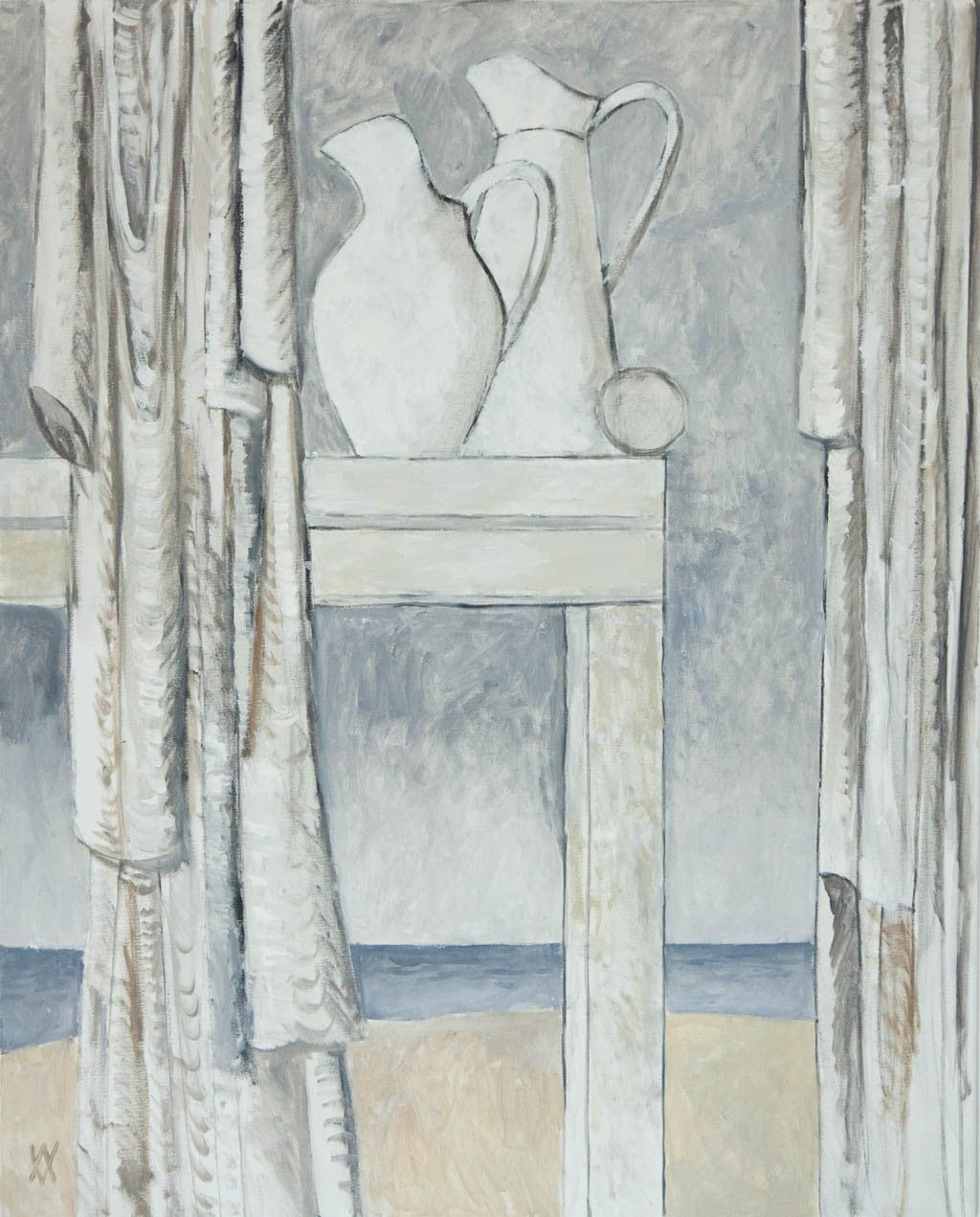 Натюрморт край морето, Василка Монева