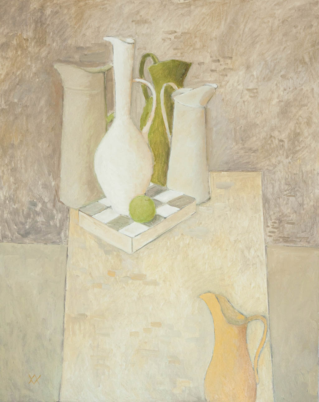 Натюрморт с кани, Василка Монева