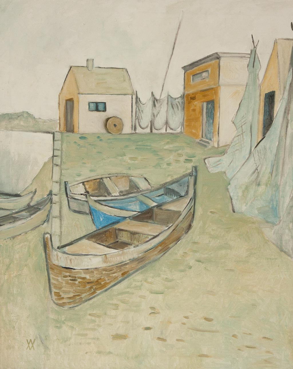 Пейзаж край Дунав, Василка Монева