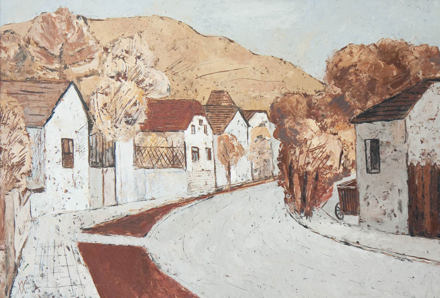 Пейзаж от село Гостиля, Василка Монева