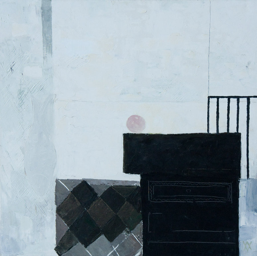 Натюрморт с розова ябълка, Василка Монева