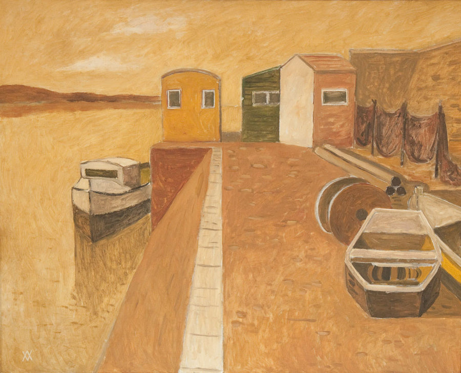 Дунавски пейзаж, Василка Монева