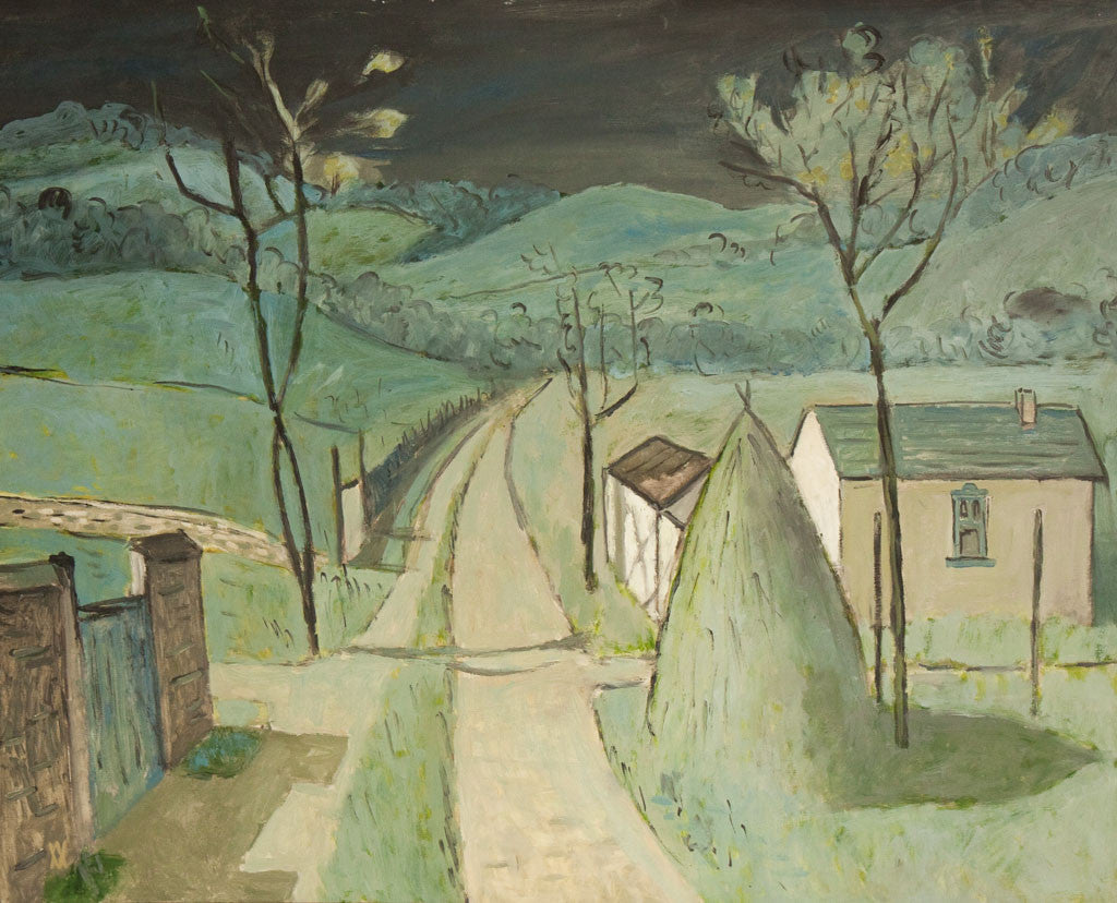 Пейзаж от село