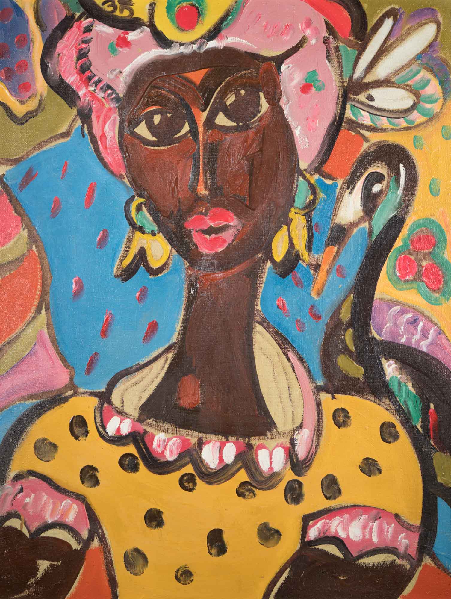 Момиче с птица, Здравко Батембергски