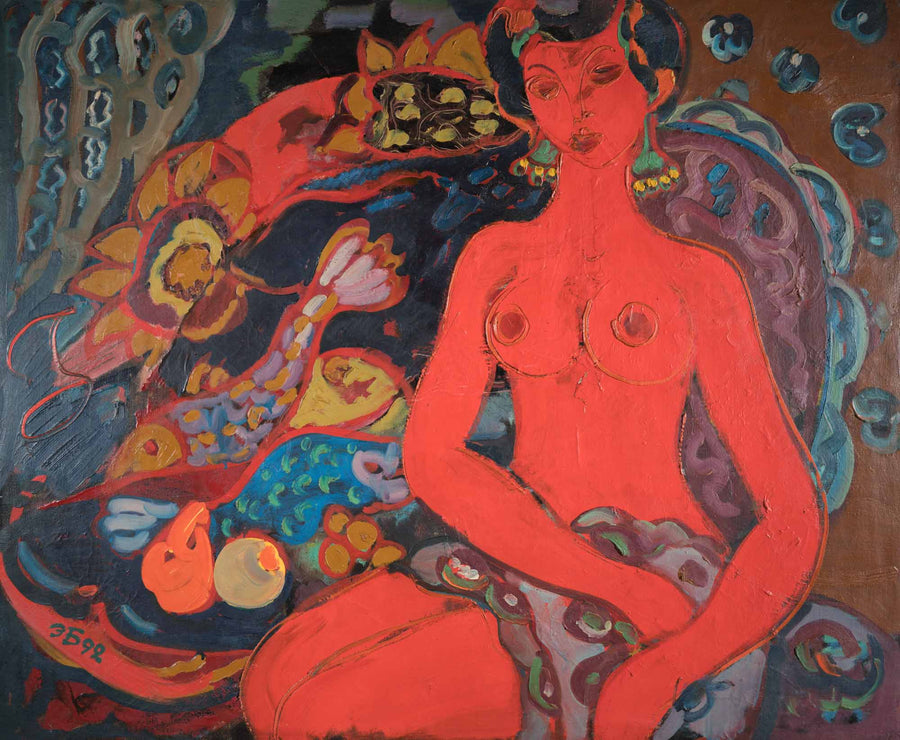 Момиче в червено, Здравко Батембергски