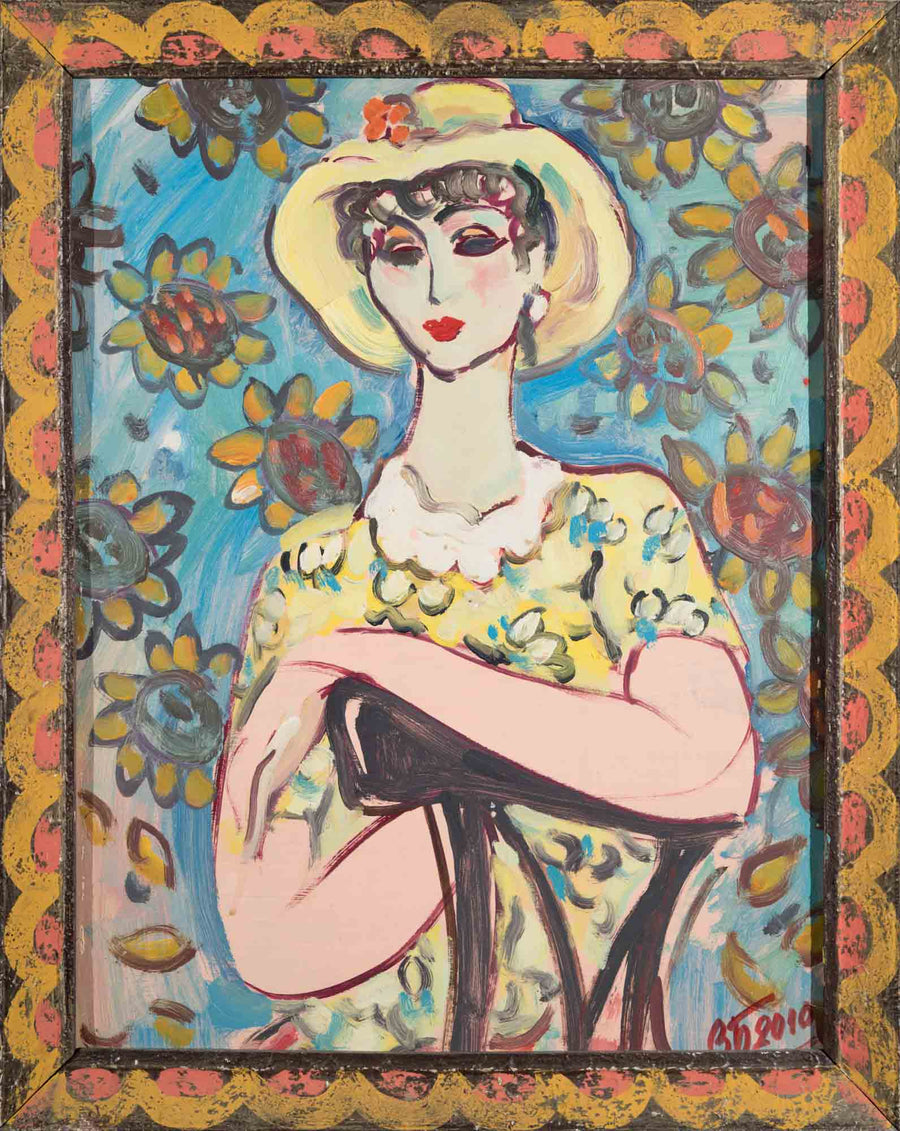 Момиче с шапка, Здравко Батембергски