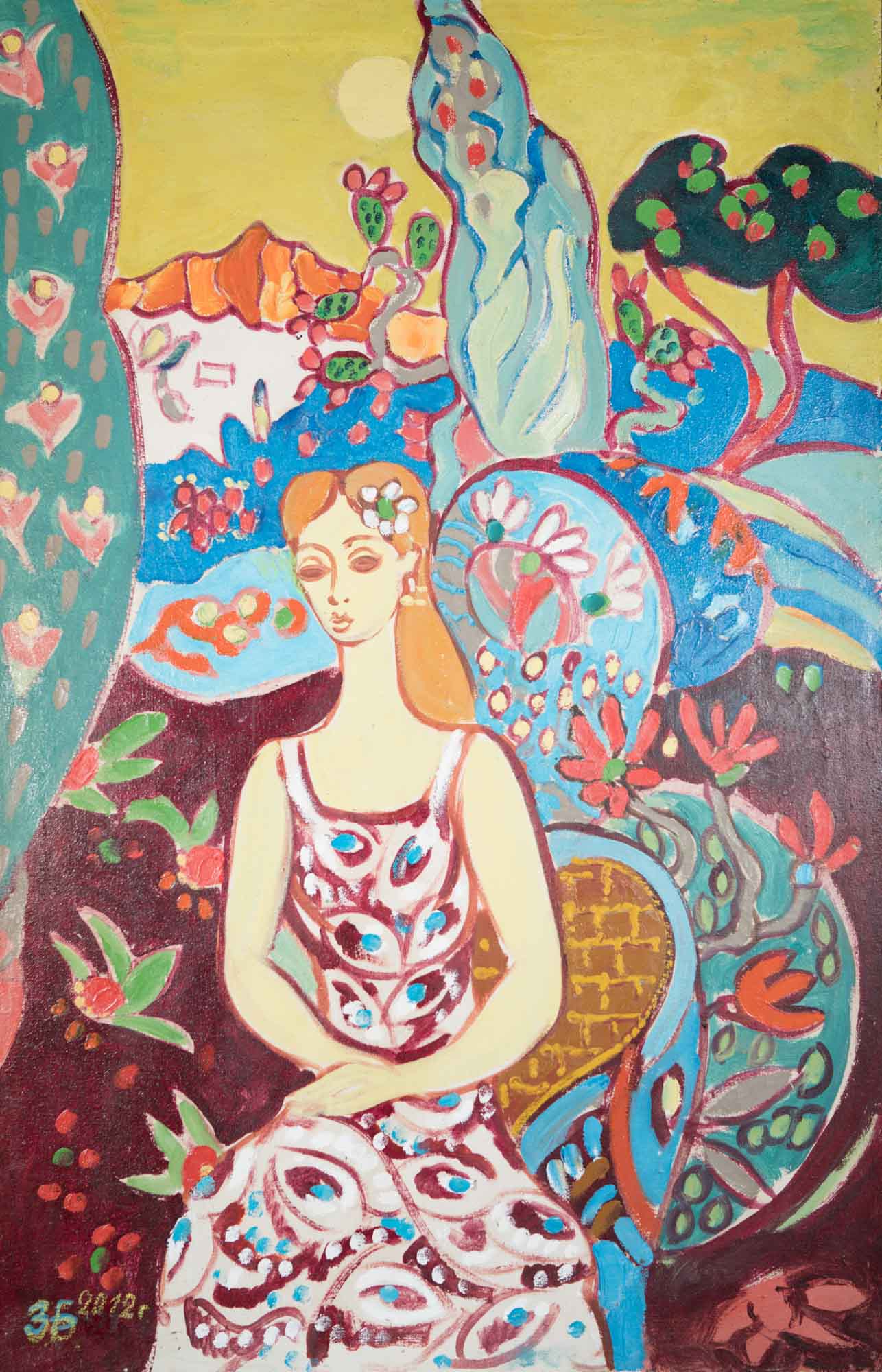 Градина в Балчик, Здравко Батембергски