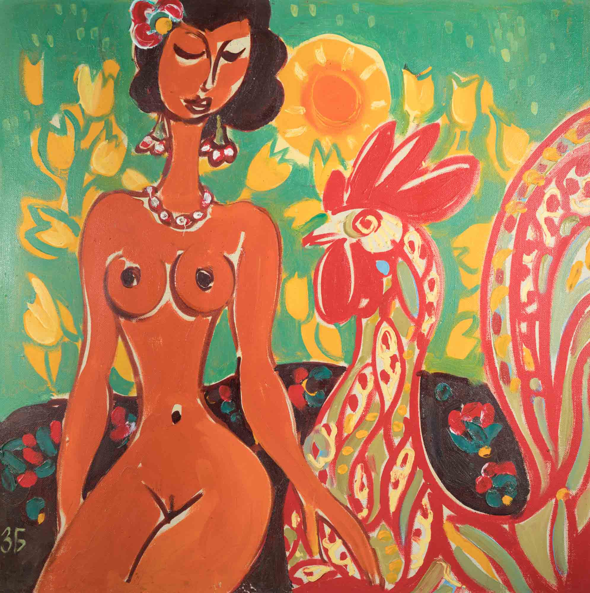 Момиче с петел, Здравко Батембергски