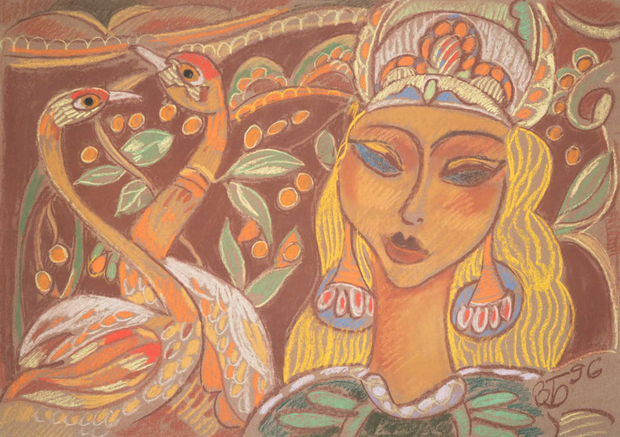 Жена с лебеди, Здравко Батембергски