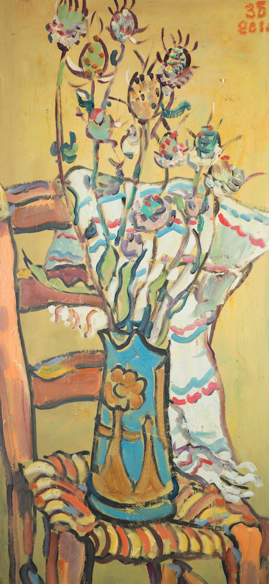 Цветя във ваза, Здравко Батембергски