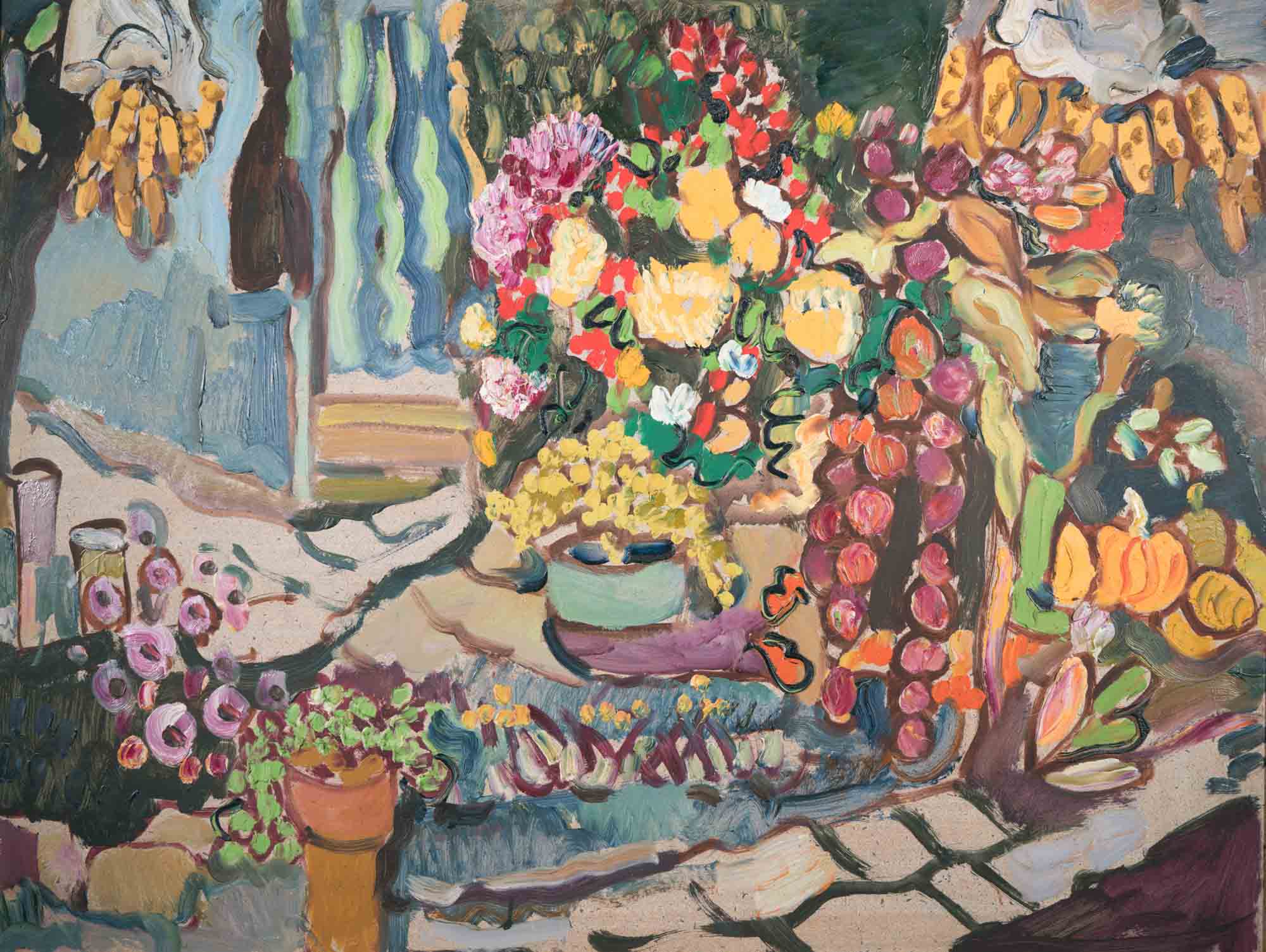 Флорална композиция, Здравко Батембергски