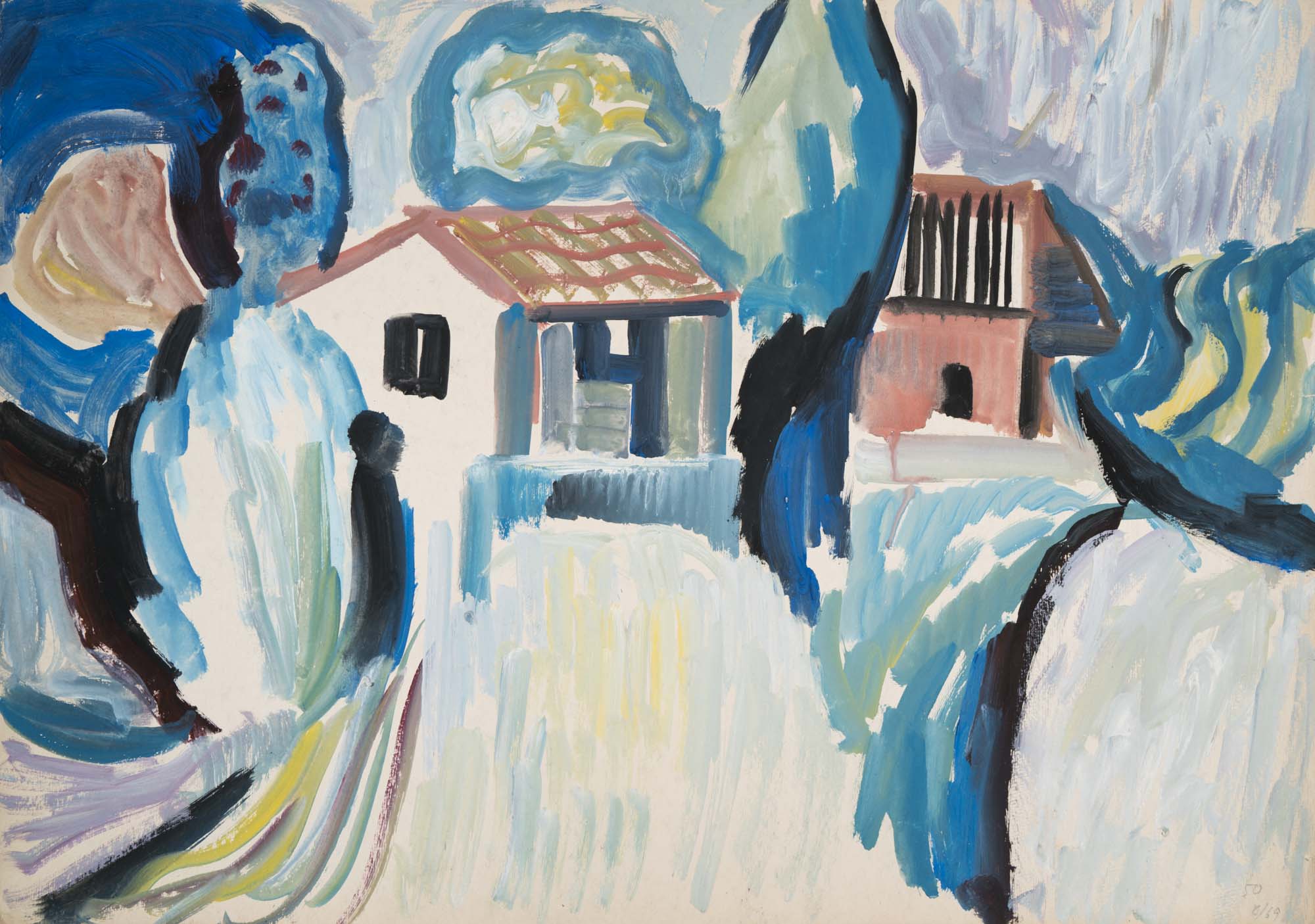 Две къщи с дървета, Драган Немцов