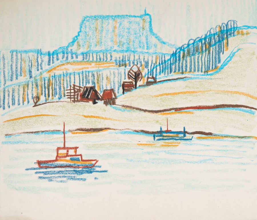 Пейзаж от Саксония, Драган Немцов