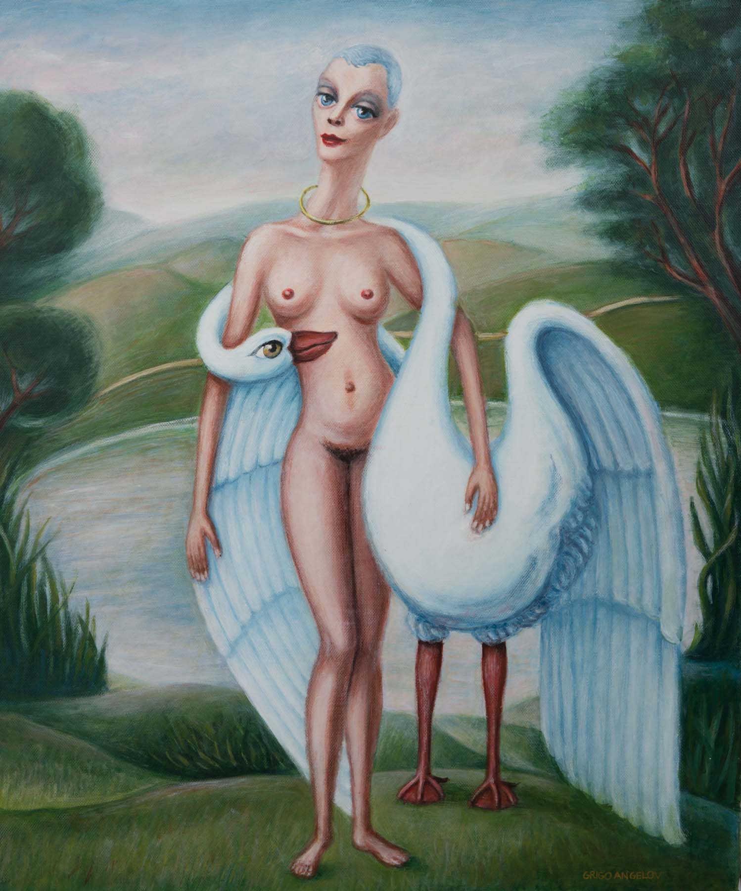 Леда и Лебеда, Григор Ангелов