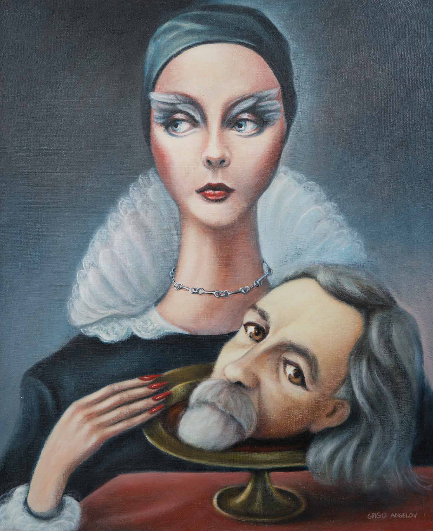 Автопортрет, Григор Ангелов