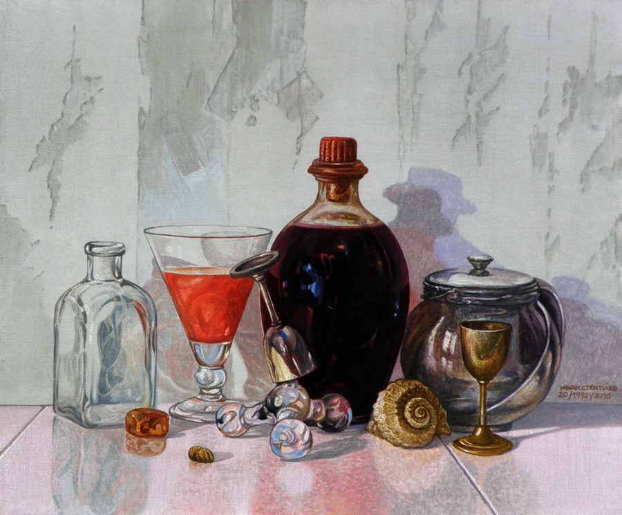 Стъклени и метални предмети, Иван Стратиев