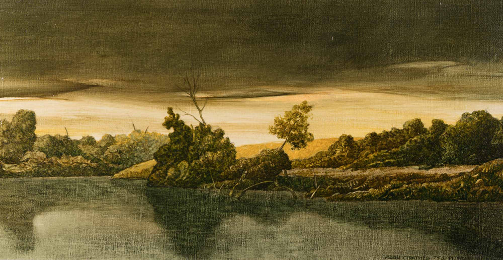 Село III, картина на Иван Димов - Галерия Кавалет