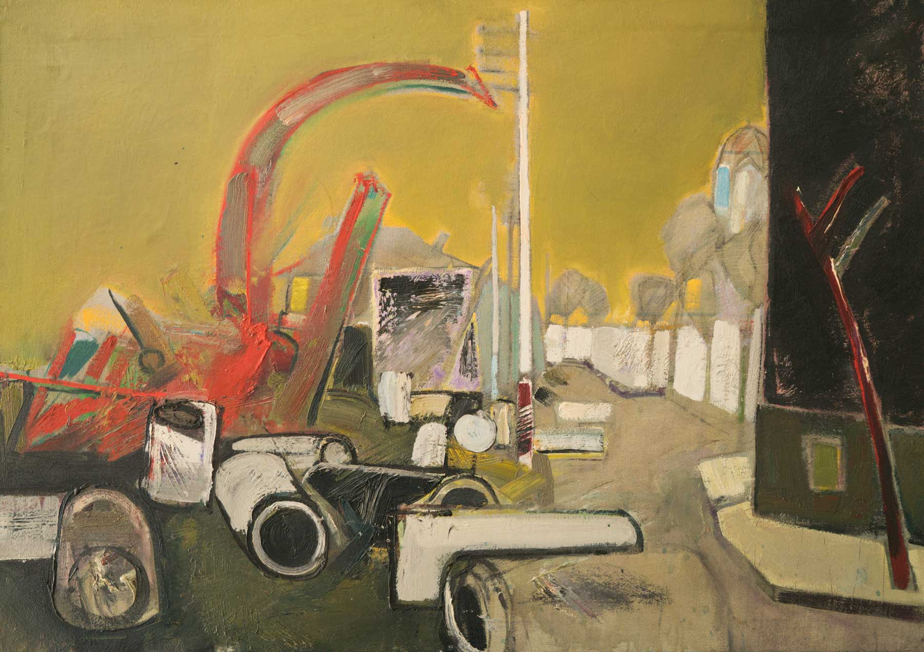 Пейзаж от Вършец, Милко Божков