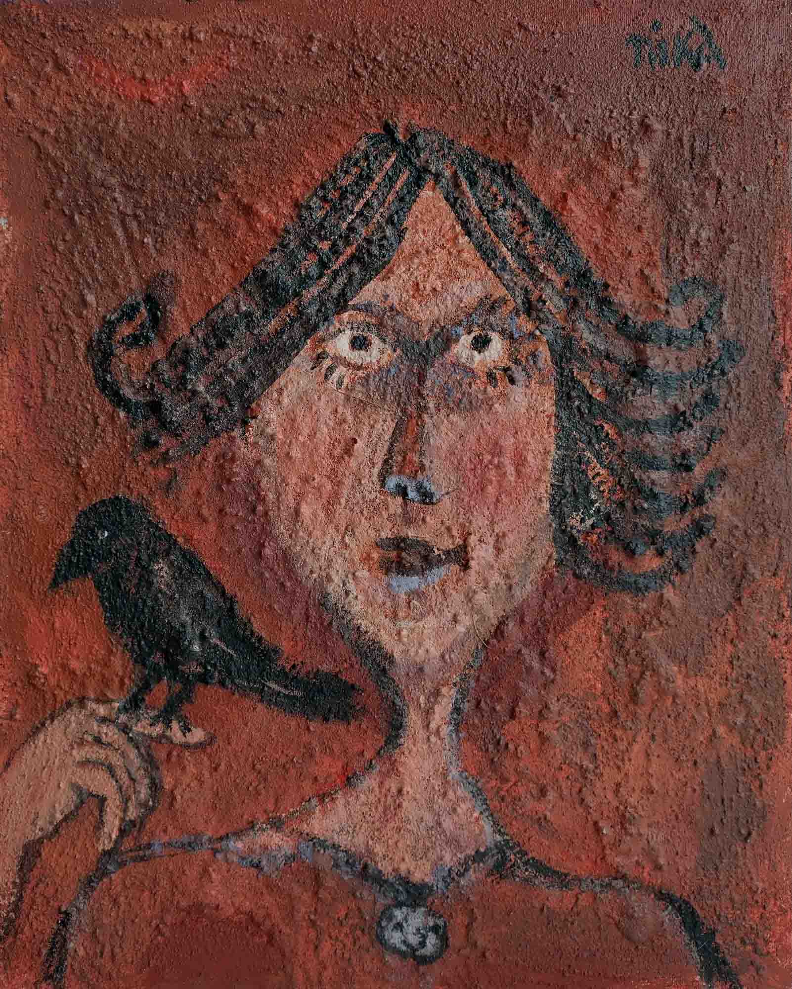 Жена с гарван, Николай Димчевски