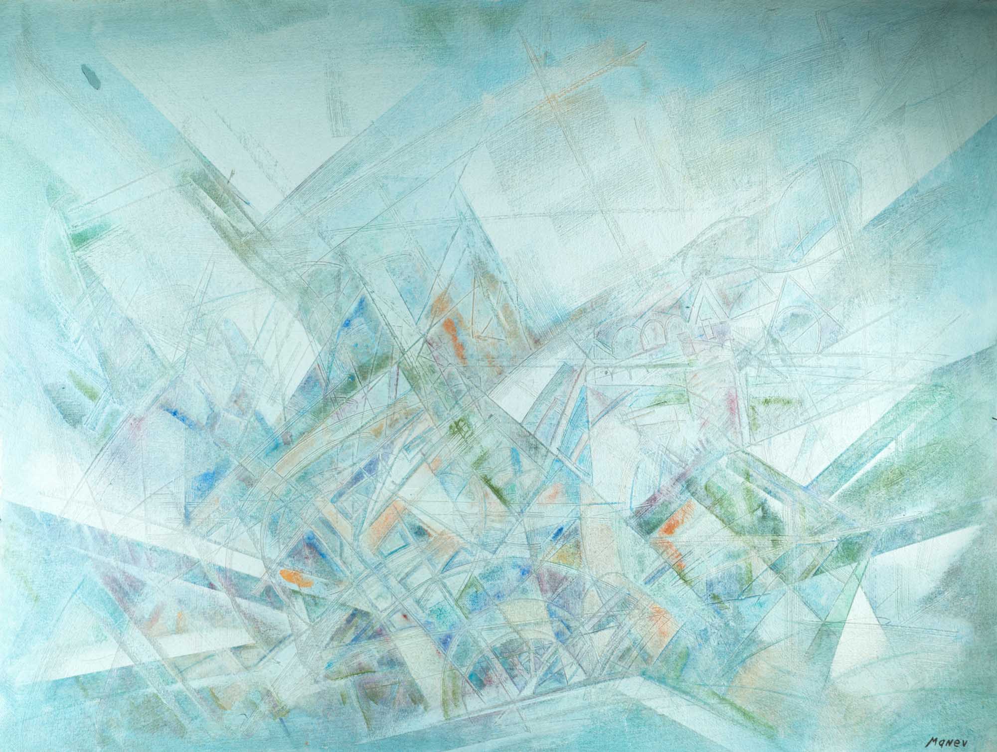 Рапсодия в синьо, Никола Манев