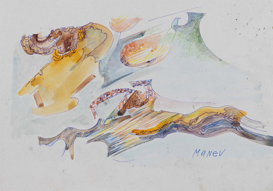 Залез, Никола Манев