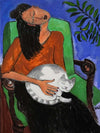 Момиче с котка, Николай Димчевски