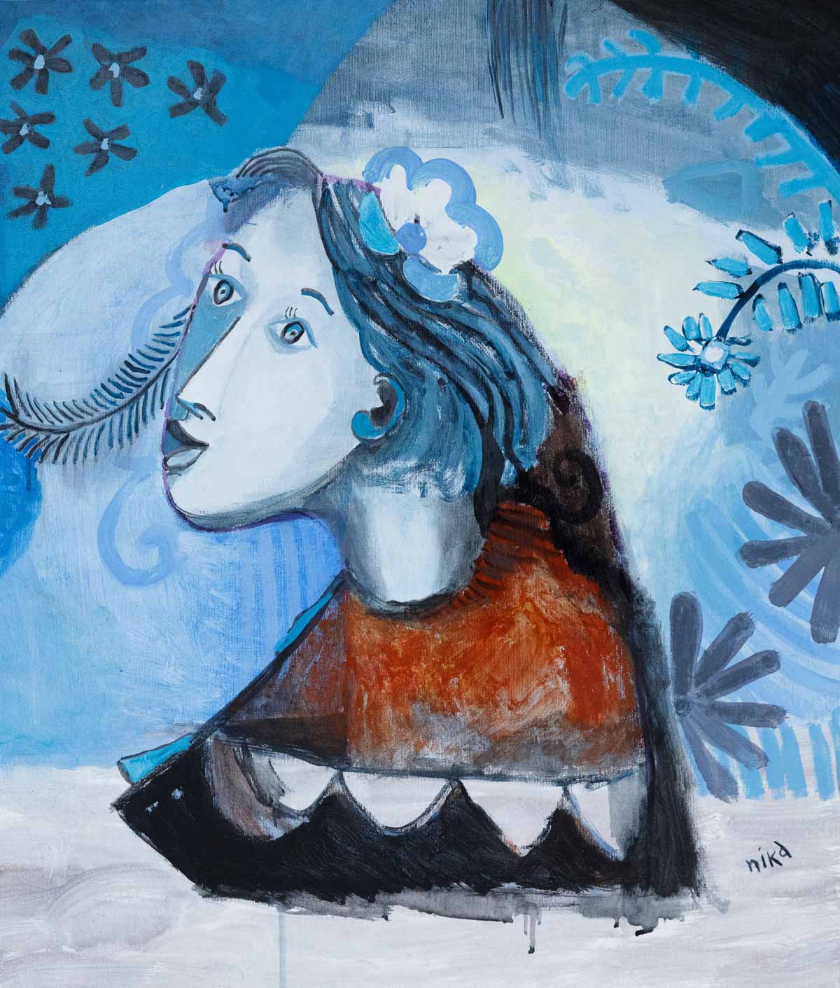 Момиче през зимата, Николай Димчевски