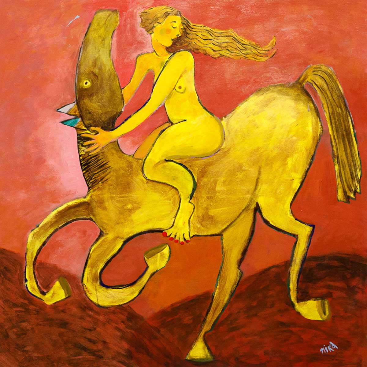 Ездачката, Николай Димчевски