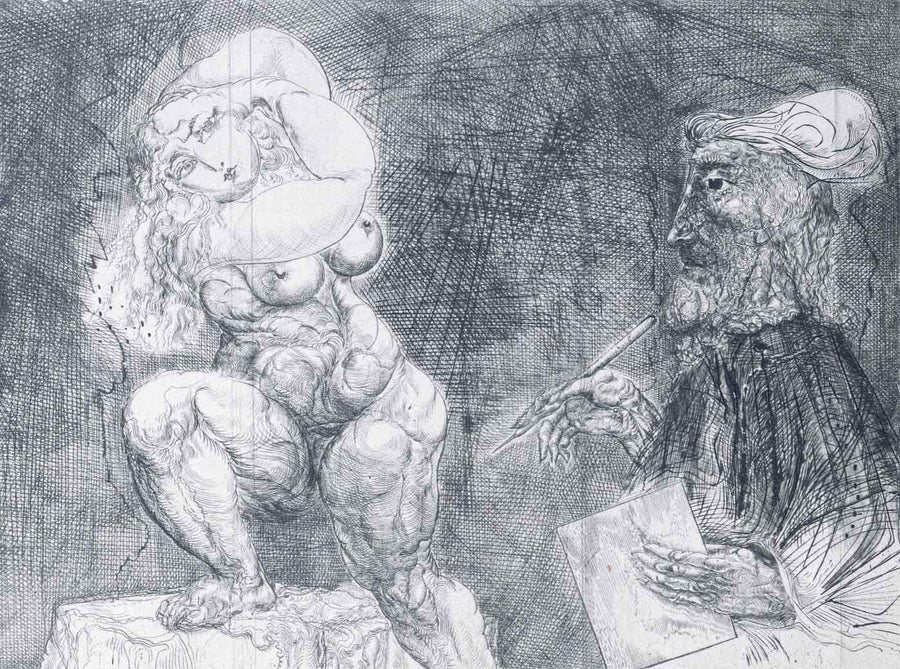 Художник и модел, Петър Чуклев