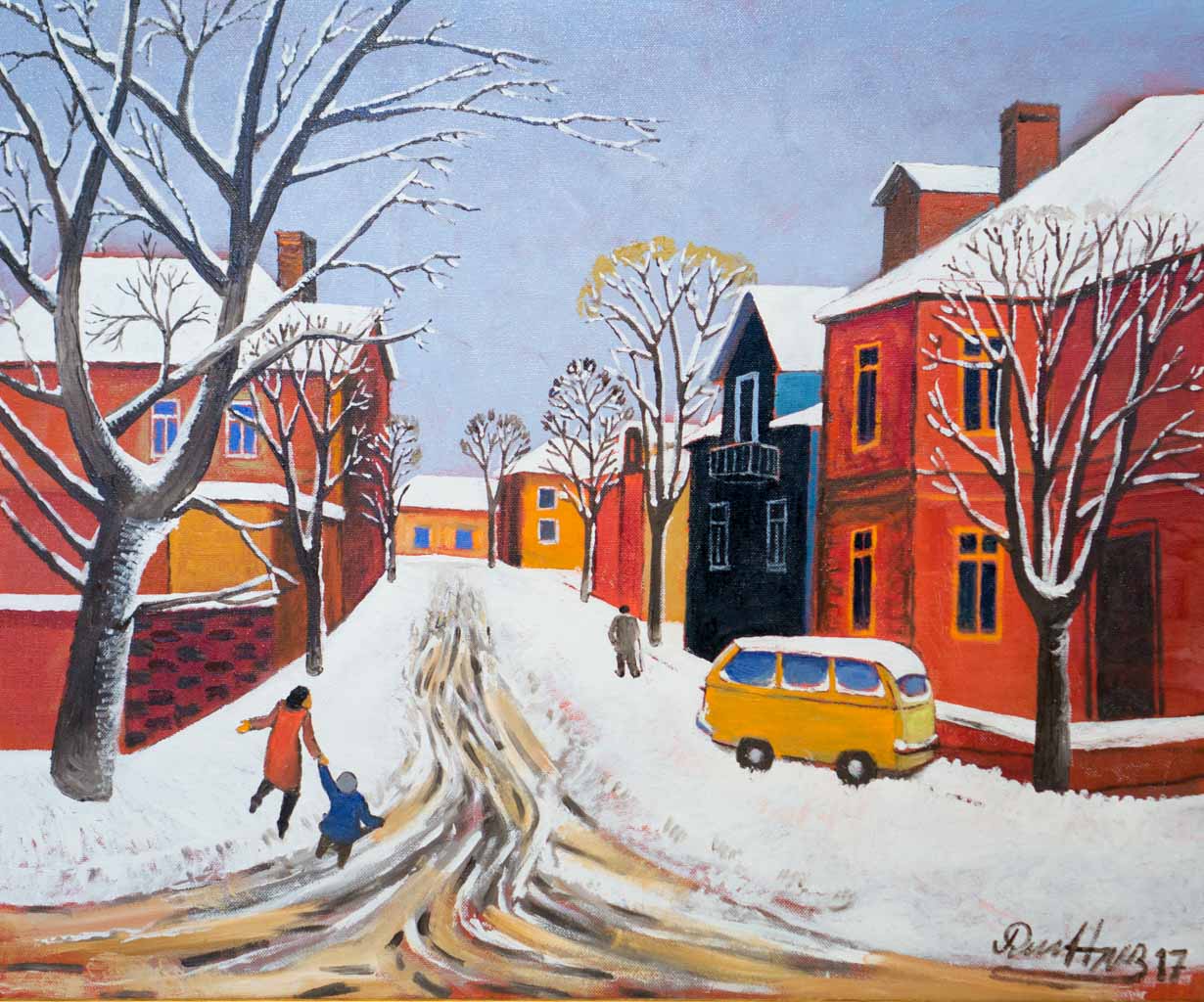 Зима в Русе