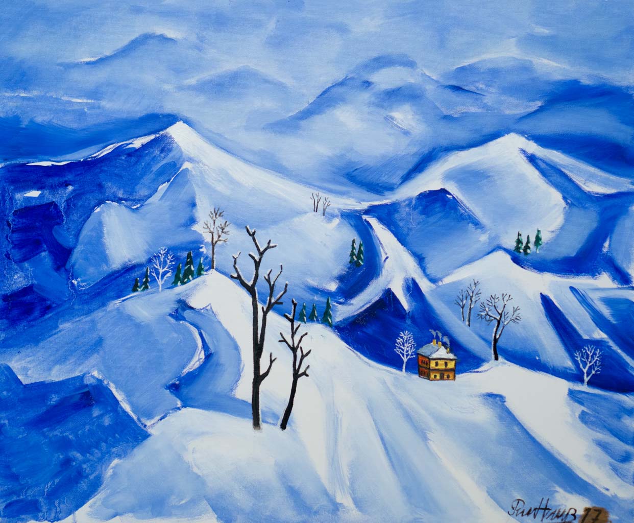 Някъде в планината, Ради Неделчев