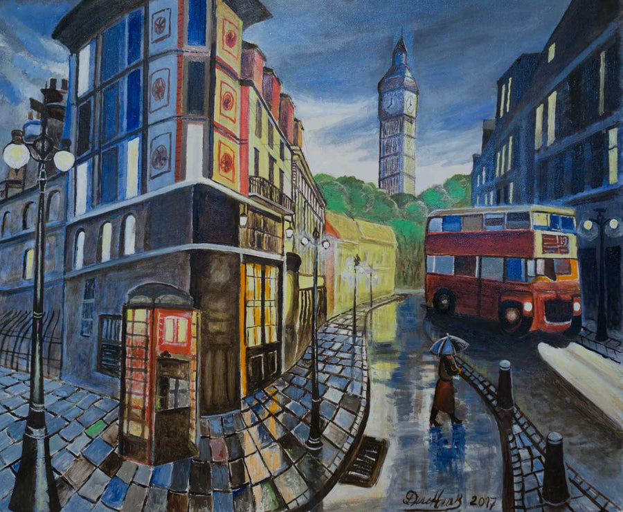 Пейзаж от Лондон, Ради Неделчев