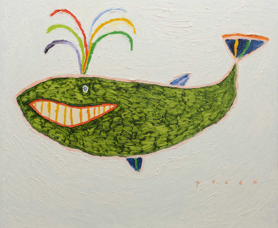 Усмихнатия зелен кит, Росен Рашев – Рошпака