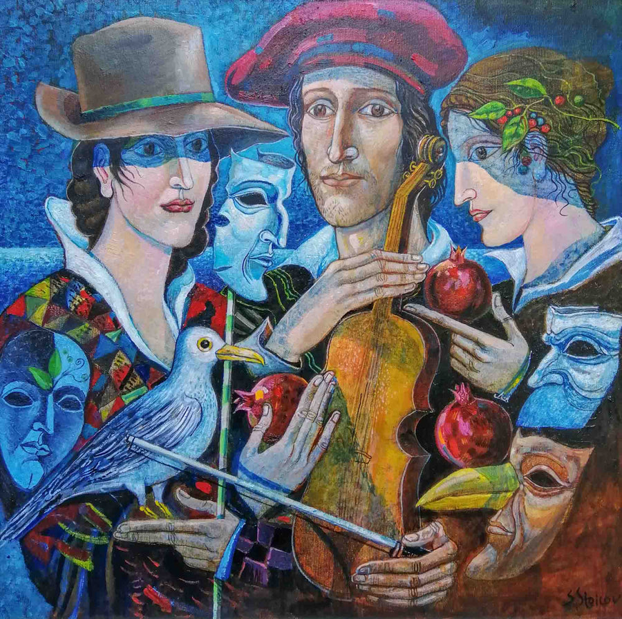 Алегория на музиката, Стоимен Стоилов